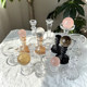 Crystal ball base base ornament