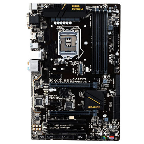 技嘉华硕B150M B250 H110台式机电脑主板1151针支持E3-1230V5/V6 - 图3