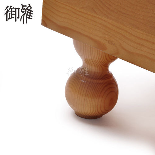 御雅 新榧木围棋棋墩12/15/20cm厚棋盘拼接实木围棋棋桌 炕台棋桌 - 图2
