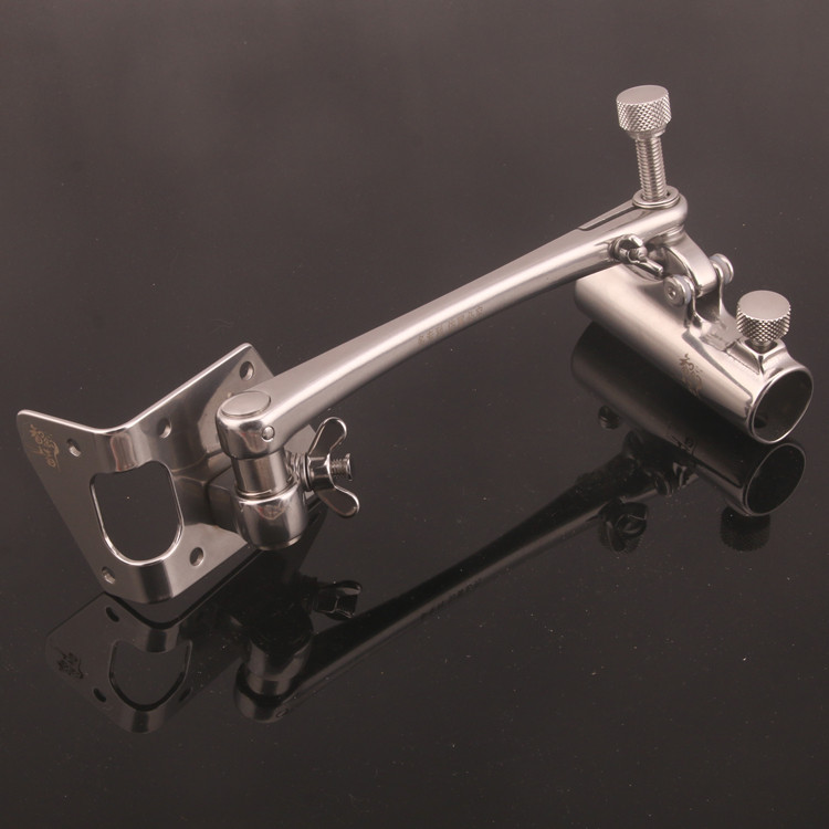 微调不锈钢加厚拐角炮台座支架竞技黑坑加长折叠万向达瓦钓箱配件,淘宝优惠券,粉丝福利购,淘宝优惠卷