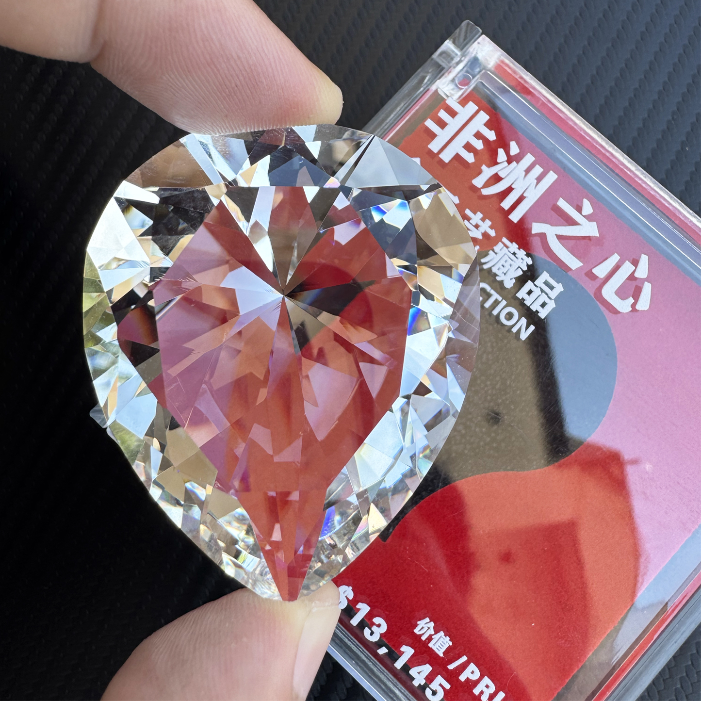 收藏非洲之心星1:1模型k9水晶钻石三角洲行动游戏周边送男友礼物 - 图1