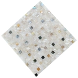 Мозаичная плитка из раковины желтая бабочка раковина черная морская вода -стиля настенная наклейка в ванной комнате