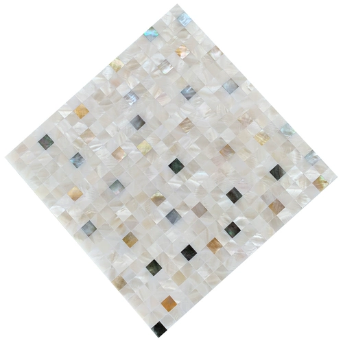 Мозаичная плитка из раковины желтая бабочка раковина черная морская вода -стиля настенная наклейка в ванной комнате