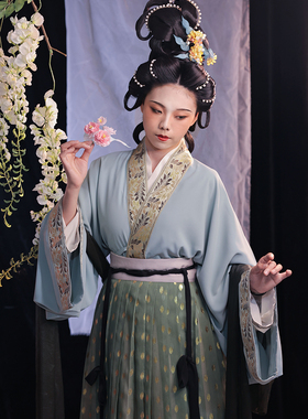 轻舟泛晚汉服配饰珍珠古风发簪