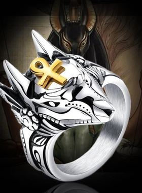 防身戒指学生合法防身武器小型暗器戒指男款霸气戒指刀女