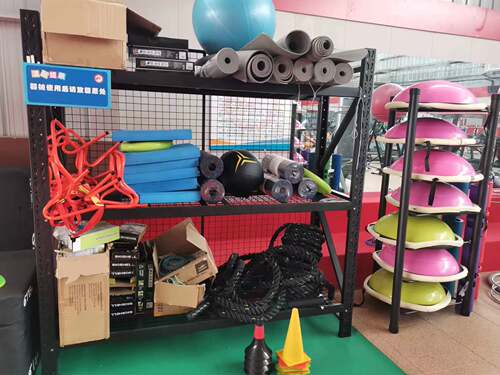 joinfit小器械放置架健身房私教工作室储物架展架收纳铁架储存 - 图3