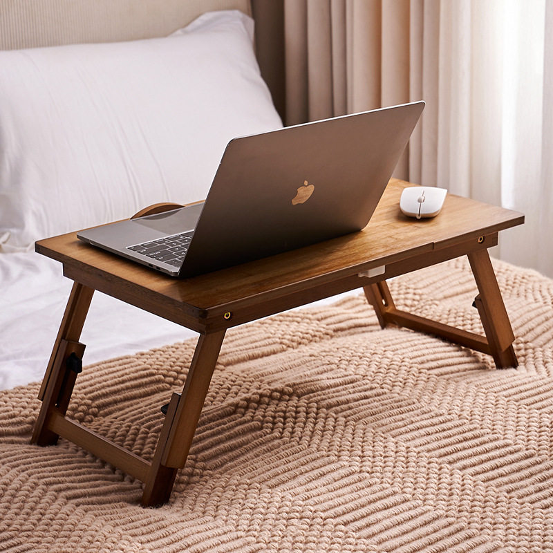 免安装折叠床上桌实木电脑桌卧室家用学习桌笔记本飘窗床上小桌子,淘宝优惠券,粉丝福利购,淘宝优惠卷