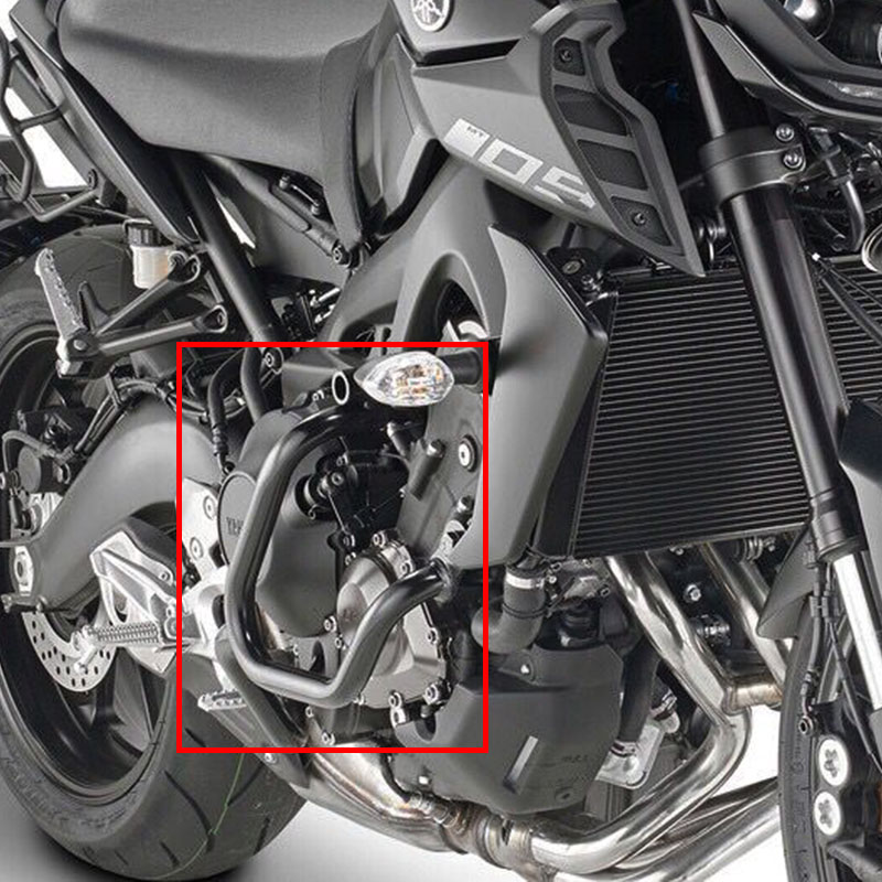 适用YAMAHA XSR900 14-20年 改装 发动机护杠 保险杠 防摔保护杠 - 图0