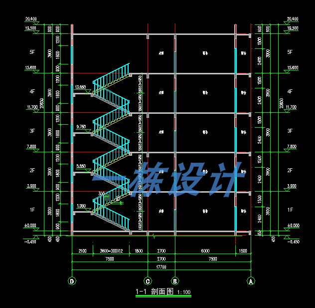 定制土木工程CAD设计/建筑施工图/结构施工图/计算书/PKPM电算-图2