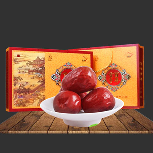 巨鹰红枣百年贡枣陕西土特产880g礼盒包装陕北大枣子年货送礼 - 图2