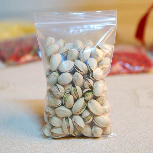 自封袋4#8.5X12保鲜自封袋小号袋样品袋密封袋PE袋厚塑封袋100只 - 图1