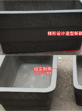 紫砂马槽鱼缸古法养鱼荷花水培绿