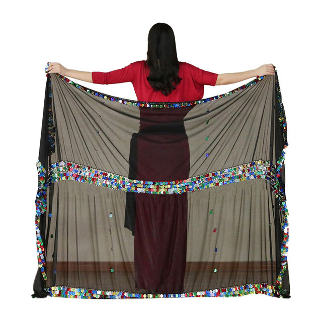 Belly dance gauze sequin hand-thrown gauze folk custom Egypt