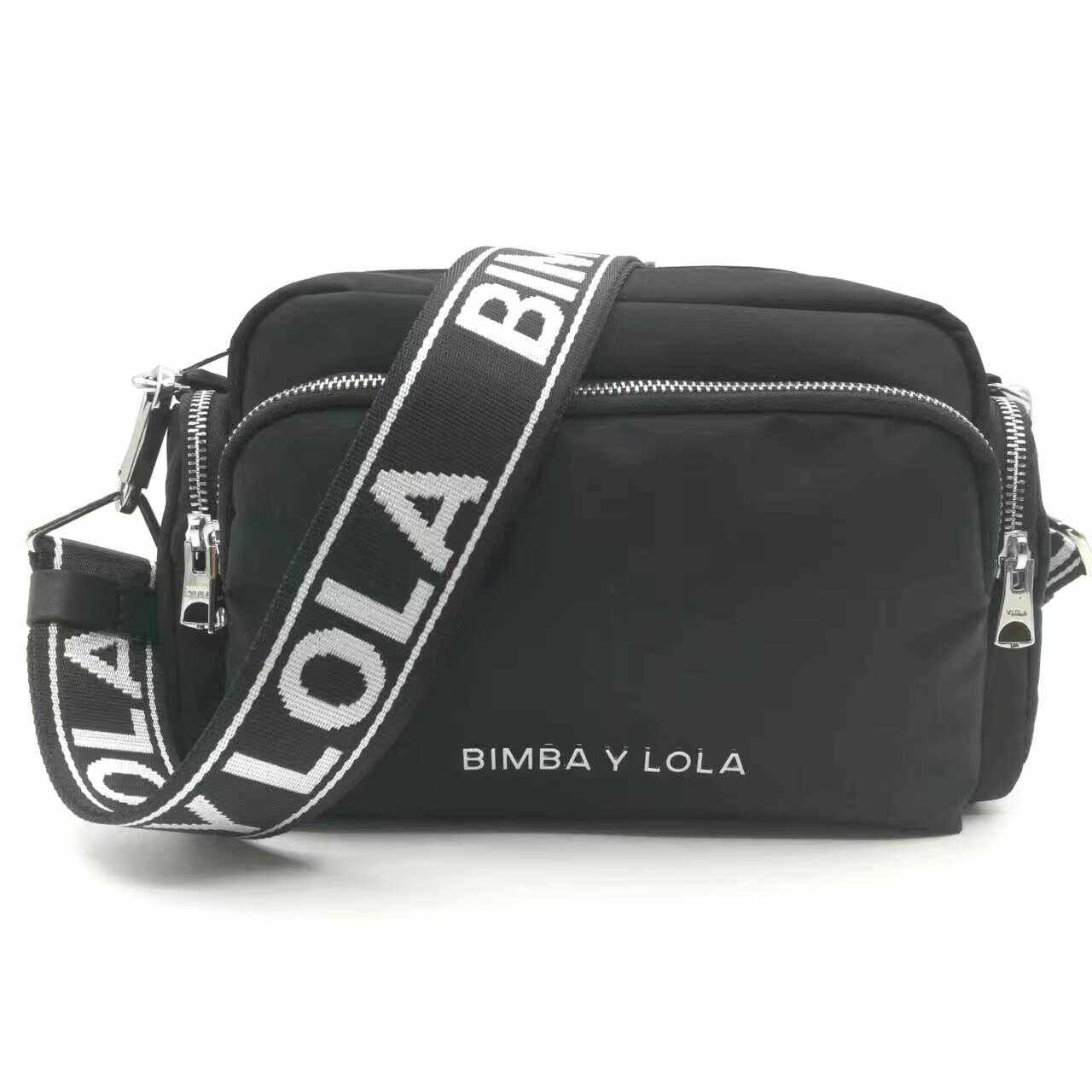 2024春季新款西班牙BIMBA Y LOLA女士单肩斜挎包字母相机包小方包,淘宝优惠券,粉丝福利购,淘宝优惠卷