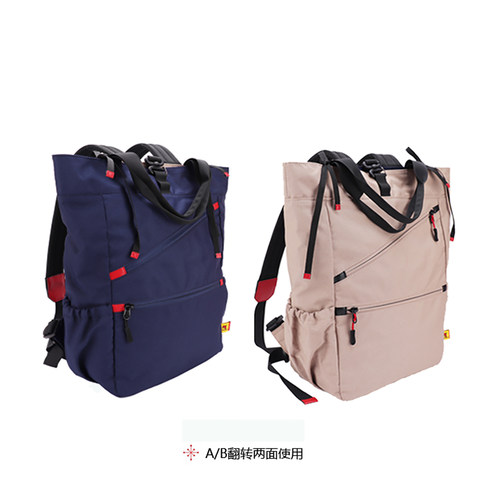 SUELYN SL原创双面托特双肩包多功能路亚包渔具背包fishing bag - 图1