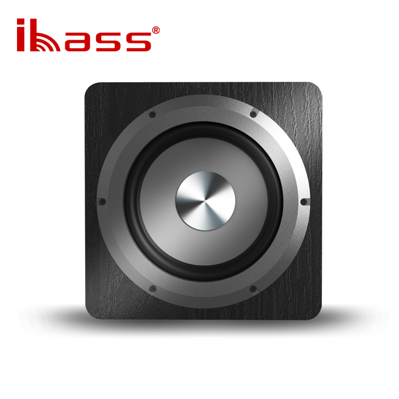 ibass6.5寸有源低音炮音箱搭配回音壁功放多媒体电脑电视客厅音响 - 图1