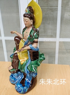 景德镇观音佛像古典家居禅意装饰