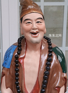 26寸人物雕像工艺品摆件渔翁获利