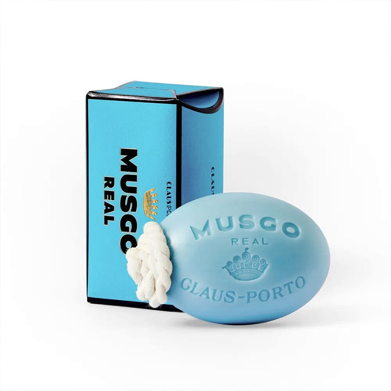 Musgo Real-带绳子 Alto Mar软化滋养温和清洁男士香皂沐浴皂190g - 图0