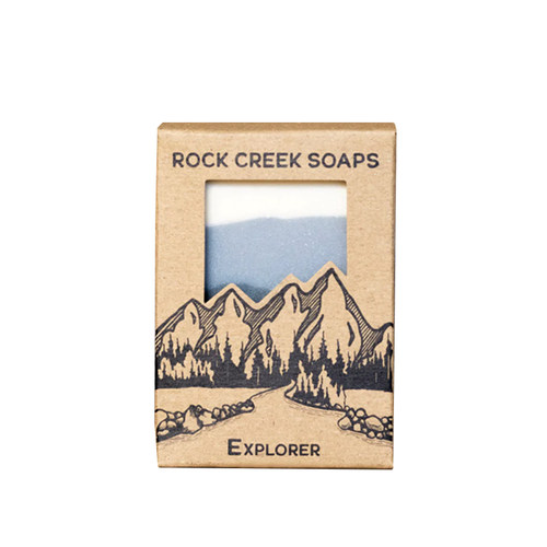 Rock Creek Soaps-探索者 Explorer 清洁保湿男女香皂沐浴皂 118g - 图3