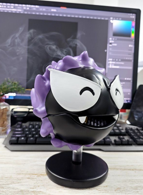 宝可梦鬼斯小精灵蚊香架