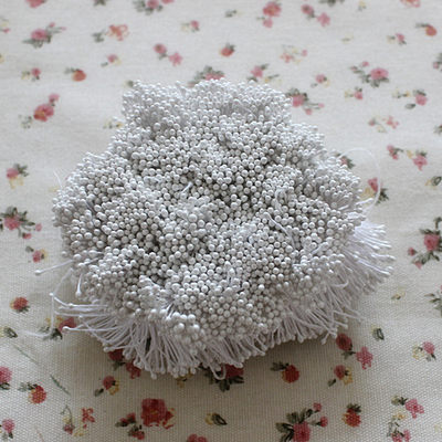 丝网丝袜花diy花朵材料配件花蕊中号小米粒珠光花蕾翻糖花心大捆 虎窝淘