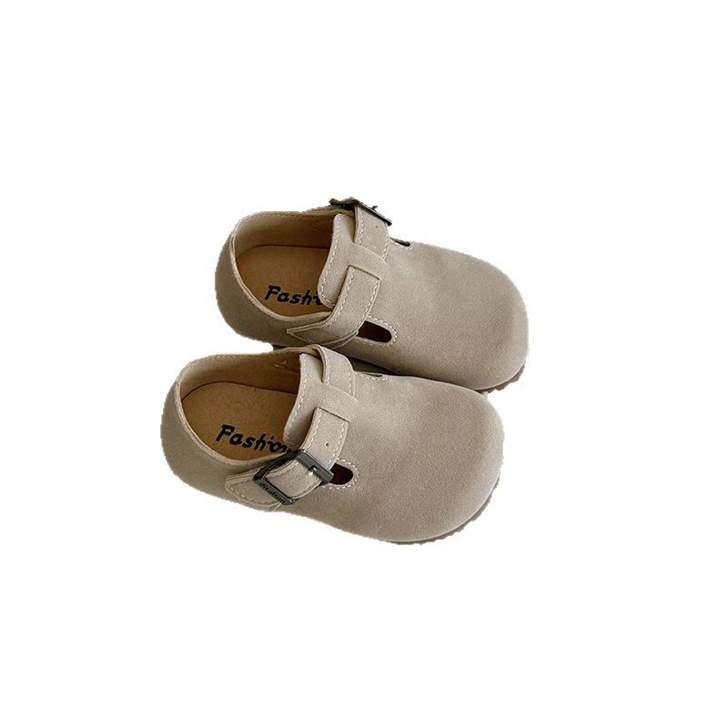 儿童勃肯鞋2025春秋季新款韩版女童时尚小皮鞋男童复古豆豆鞋单鞋,淘宝优惠券,粉丝福利购,淘宝优惠卷