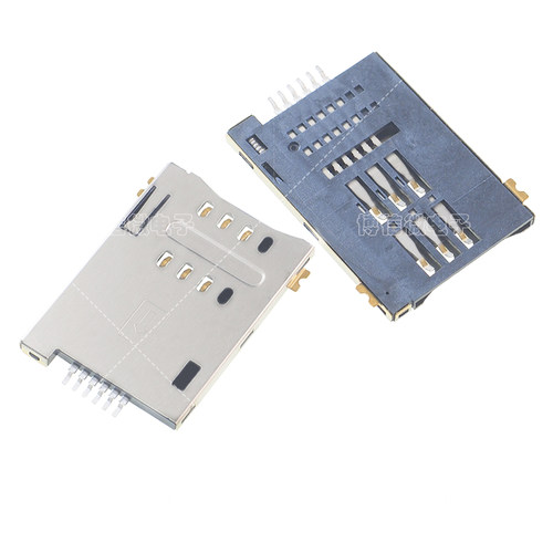 原装正品 MUP-C719卡座  6P自弹 SIM卡座自弹卡座 - 图3