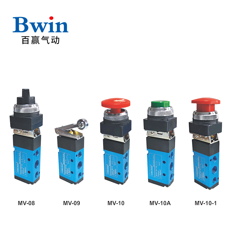 CNCKD喜凯迪机械阀气动元件二位五通/二位三通MV MOV JM开关阀-图2