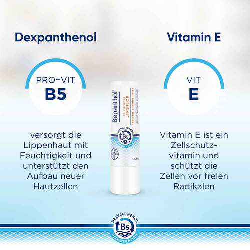 直邮德国Bayer Bepanthol润唇膏唇棒 防晒 强效保湿 SPF30 - 图0