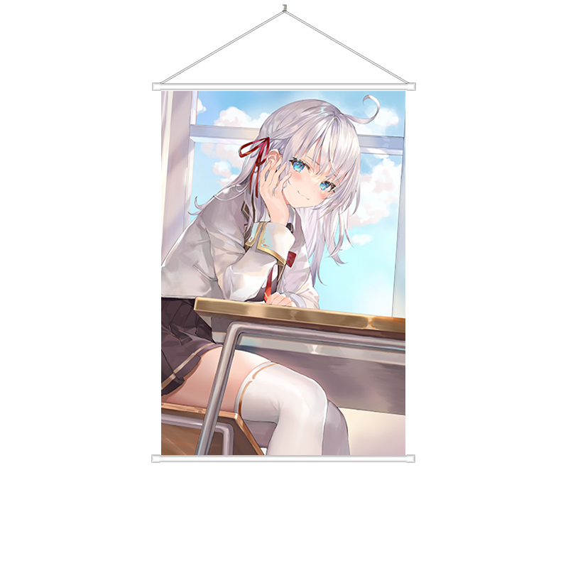 不时用俄语小声说真心话的邻桌艾莉同学动漫挂画海报卷轴周边定制 - 图3