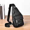 Casual travel retro cowhide chest bag
