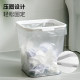 Transparent trash can bedroom storage bathroom garbage can