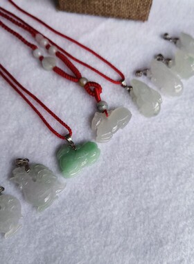 天然翡翠手链脚链定制专拍