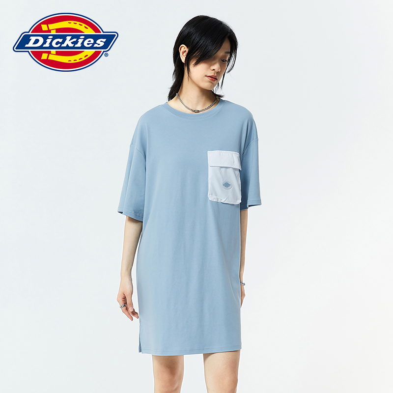 Dickies商场同款工装风口袋设计裙子