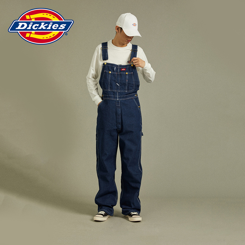 Dickies 春夏 经典工装休闲背带裤连体裤连身裤 男款下装 - 图3