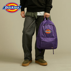 Dickies   春夏工装logo贴布绣双肩包 休闲背包
