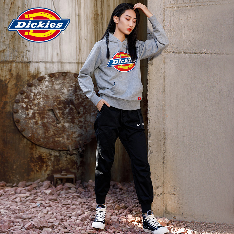 【薇娅推荐】dickies字母印花束口裤 dickies休闲裤