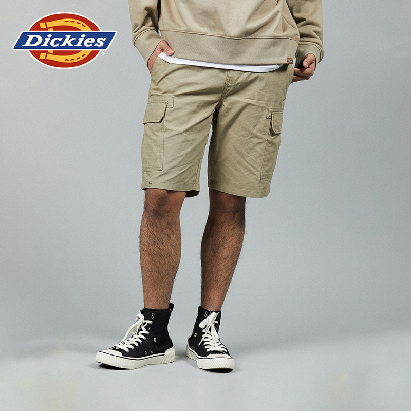 Dickies24春夏新款工装两侧翻盖大口袋休闲短裤男款下装-图2