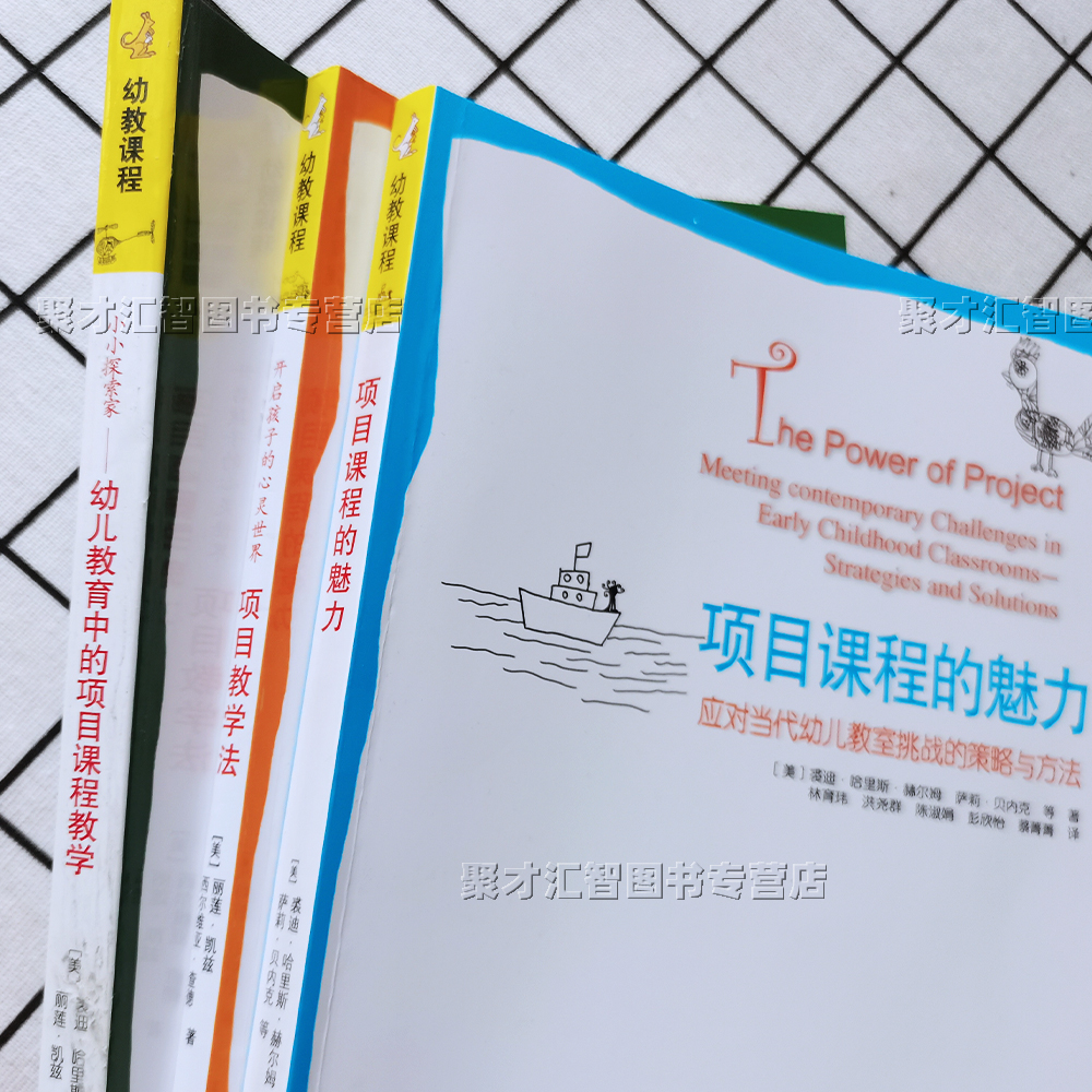 幼儿园项目式教学课程全3册项目课程的魅力小小探索家幼儿教育中的项目课程教学开启孩子的心灵世界项目教学法理论实践指导书-图2