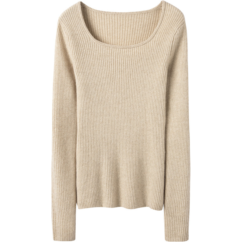 这版我沦陷了！随便搭配！多色羊绒衫女圆领修身纯羊绒毛衣打底衫,淘宝优惠券,粉丝福利购,淘宝优惠卷