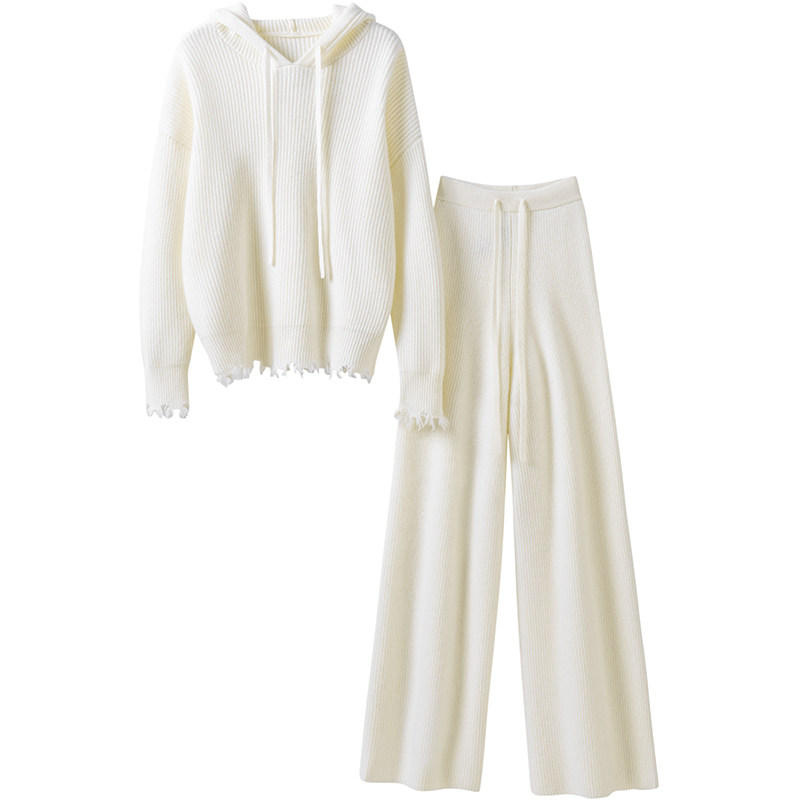 特别撑气场！重磅1000克！连帽羊绒衫女卫衣羊绒裤女外穿羊绒套装,淘宝优惠券,粉丝福利购,淘宝优惠卷