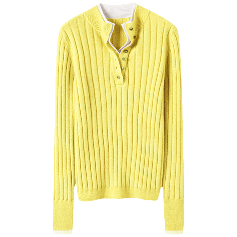 太喜欢这个调调！山羊绒衫女纯羊绒毛衣针织打底衫套头秋冬新款,淘宝优惠券,粉丝福利购,淘宝优惠卷