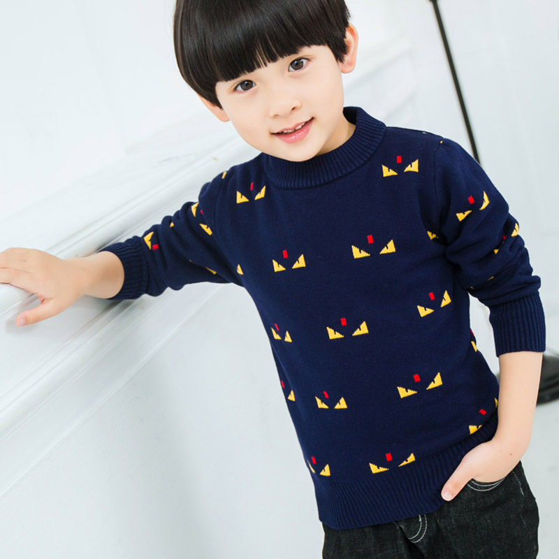 2025童装男童秋装加厚毛衣儿童男孩纯棉针织衫中大童加厚春秋款潮,淘宝优惠券,粉丝福利购,淘宝优惠卷