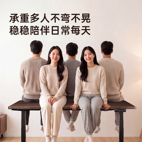 西昊D05S-Pro实木电动升降桌智能电竞桌办公学习电脑桌子升降桌腿 - 图3