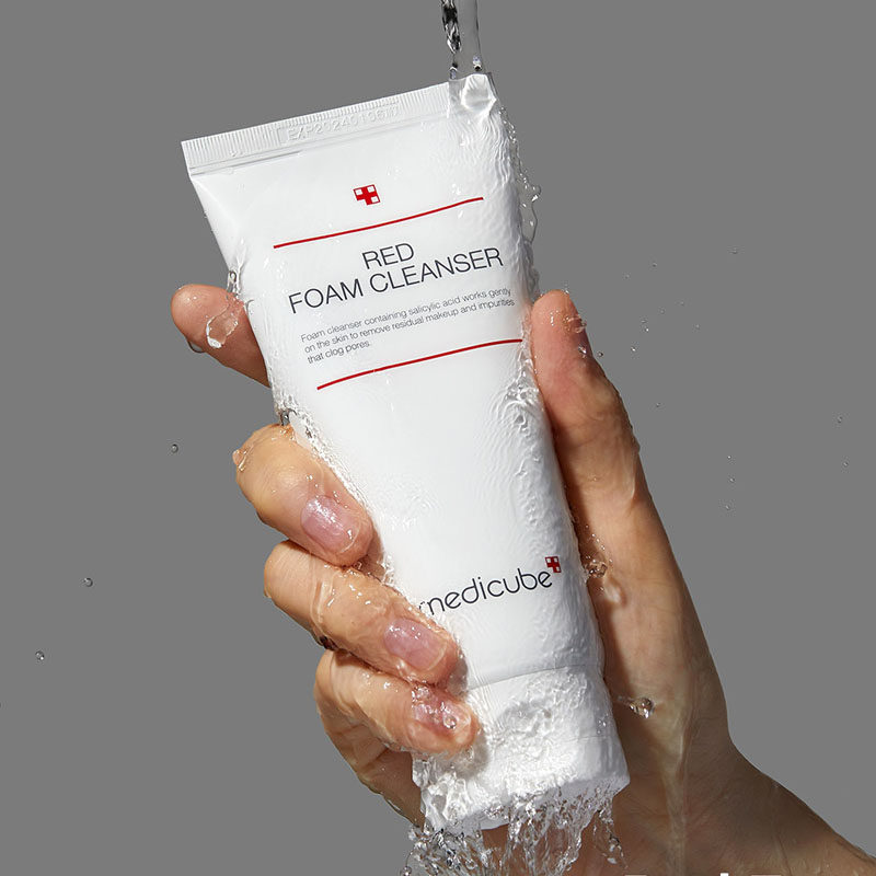 韩国Medicube乐得洗面奶Red洁面乳修护痘痘敏感肌泛红可用温和,淘宝优惠券,粉丝福利购,淘宝优惠卷