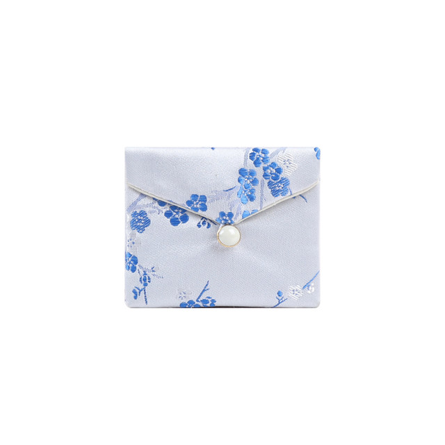 Brocade embroidered jewelry storage bag Jewelry jewelry bracelet bracelet small cloth bag hand jewelry bag packaging bag brocade bag