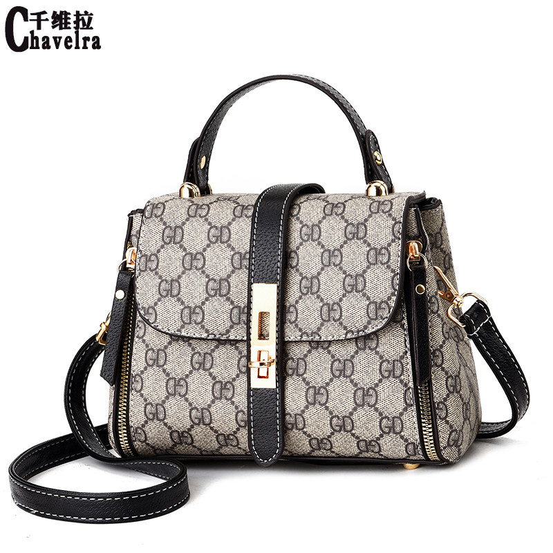 202019新款夏复古女时尚百搭水桶包 千维拉女士包袋