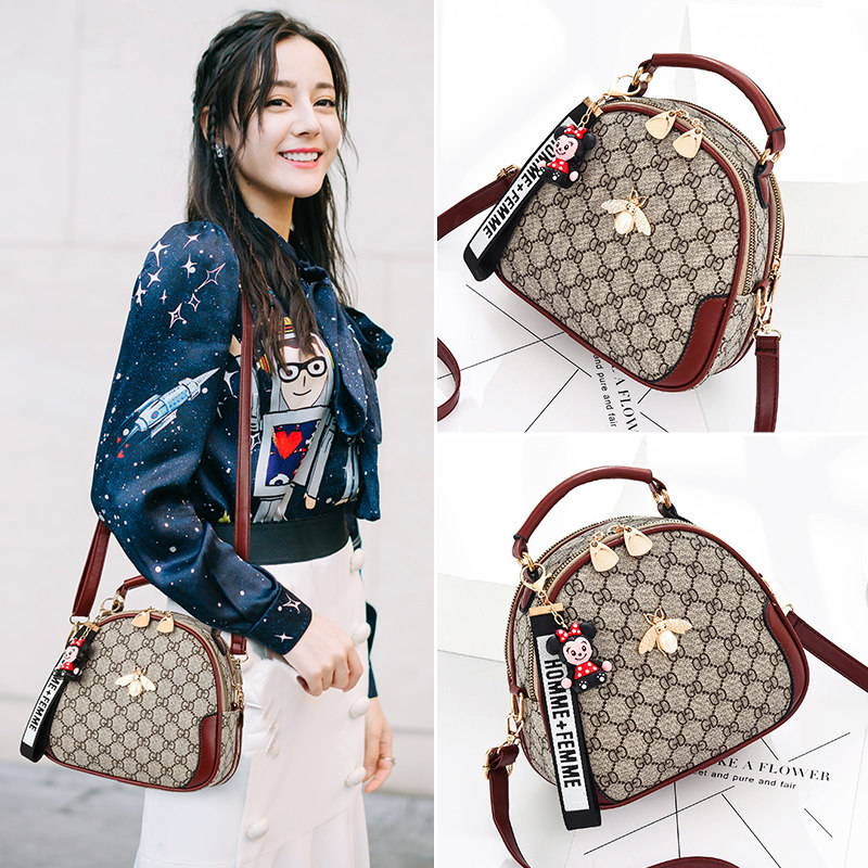 大容量小圆包潮2020新款贝壳包包 千维拉女士包袋