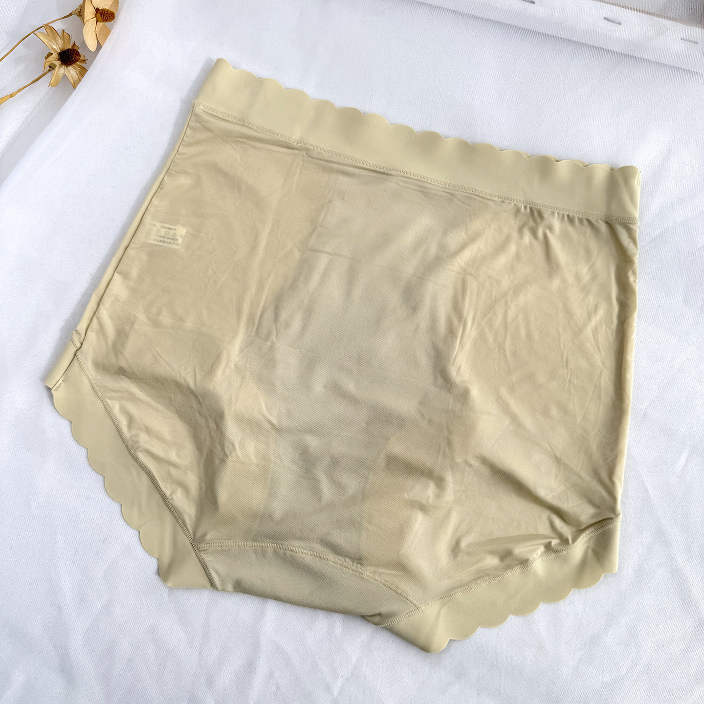 高腰加大码高弹裸感亲肤面膜内裤女轻薄无痕舒适三角裤贝莱娅1405,淘宝优惠券,粉丝福利购,淘宝优惠卷